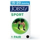 thumbnail image 2 of Calcetines de compresión JOBST Sport Knee High 15-20 mmHg negros, 2 of 7