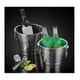thumbnail image 1 of Hielera Con Asas Balde Champagne Champaña Hielo Tragos 18 CM, 1 of 3