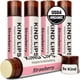 thumbnail image 1 of Bálsamo Labial Strawberry Organic (paquete De 5) Con Vitamina E, 1 of 9
