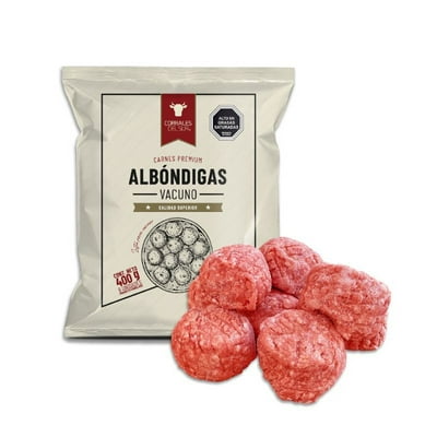 Albóndigas De Vacuno Congeladas 400 G Corrales Del Sur