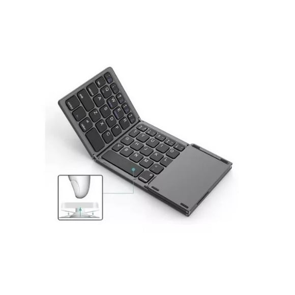 Mini Teclado Inalámbrico Portátil Plegable Con Ñ (español)