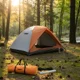 thumbnail image 1 of Carpa De Camping 4 Personas Iglu Overfit Impermeable 500mm Tienda De Campaña Para Acampar 2.2 X 1.4 X 2.5 Metros Naranja, 1 of 3