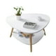 thumbnail image 1 of Mesa Centro Triangular 60x60x42cm Decoracion Nordica Moderna, 1 of 4