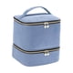 thumbnail image 4 of Bolsa Organizadora Grande A Prueba De Polvo Para Esmaltes De U?as, Ideal Para Maquillaje, Labiales Y Viajes (azul), 4 of 5