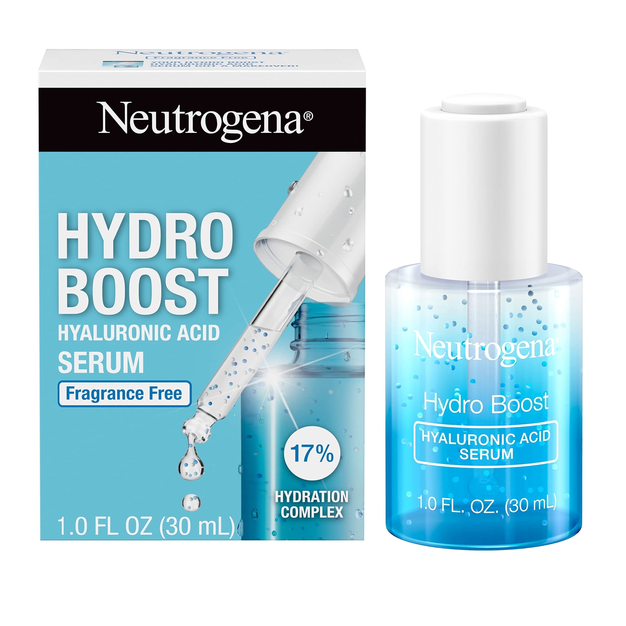 Sérum Neutrogena Hydro Boost De Ácido Hialurónico 30 Ml Para Rostro