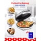 thumbnail image 2 of Pizza Maker Betty Crocker 8 Travel con bolsa aislante plateada, 2 of 7