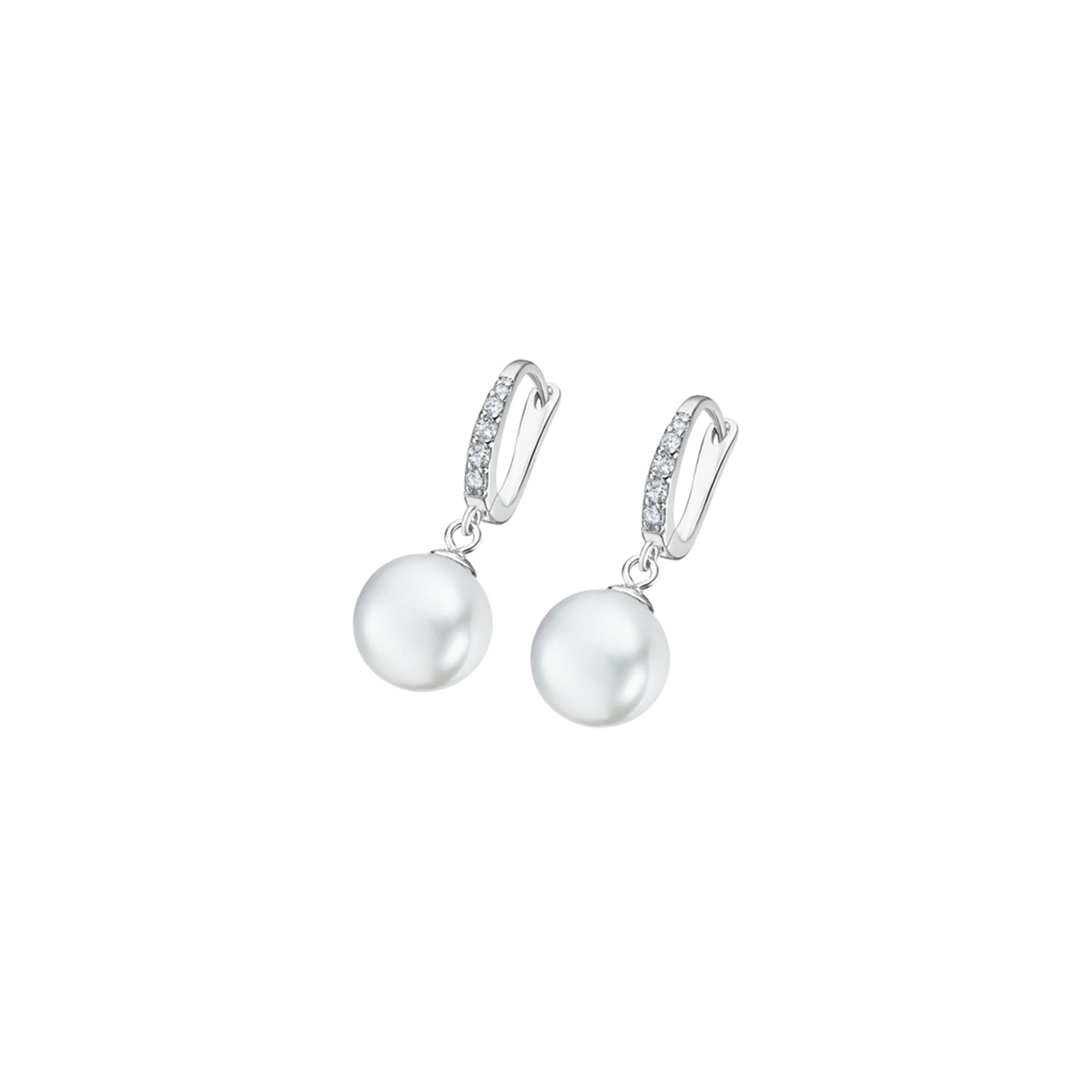 Aros Lp3318-4/1 Lotus Silver Mujer Pearls