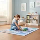 thumbnail image 2 of Alfombra Infantil Tiernos Diseños Decorativos 120x160cm Wym 1.2 M 1.6 M Sirena Celeste, 2 of 3