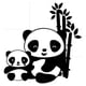 thumbnail image 1 of Decomural Osos Pandas Bambú Bamboo VD-71032, 1 of 2