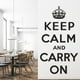 thumbnail image 2 of Decomural Keep Calm Carry On WS-18754, 2 of 2