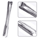 thumbnail image 3 of Pinzas de acero inoxidable para hielo, pinzas para servir cubitos de hielo con dientes, 3 of 5