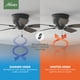 thumbnail image 4 of Ventilador de techo Hunter de perfil bajo 42" de 5 aspas, negro mate, 4 of 9