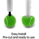 thumbnail image 4 of 4 pelotas de tenis precortadas para patas de muebles y protección de suelos, almohadillas de fieltro resistentes y duraderas., 4 of 5