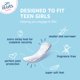 thumbnail image 3 of Forros Pantyliners Lil-Lets Teens 64 unidades para niñas, 3 of 8