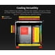 thumbnail image 4 of Gabinete para PC Montech King 95 de doble cámara, torre media, rojo, 4 of 9