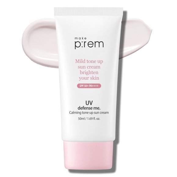 Crema solar MAKEP:REM UVA UVB Defense Me Calamine SPF 50+ 50 ml