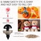 thumbnail image 3 of Ojos de seguridad de ganchillo de plástico Cumkluu, 700 unidades, para animales de peluche, 3 of 6