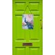 thumbnail image 2 of Letrero de aluminio para colgar en pared o puerta Caroline's Treasures Peacock, 2 of 3