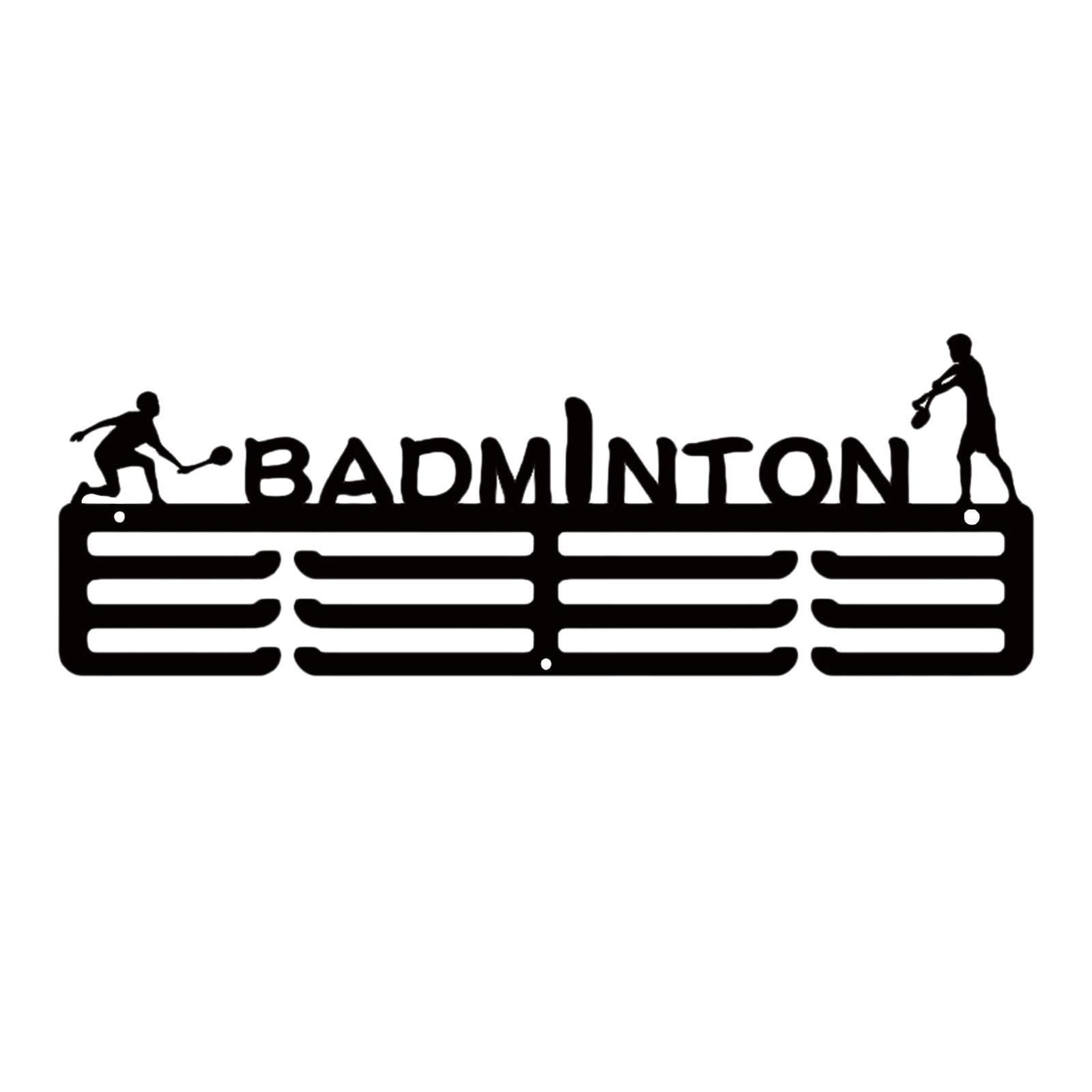 Magideal - Perchero Para Colgar Medallas Deportivas Marco Para Colgar Medallas Soporte Para Exhibir Medallas Soporte Para Colgar Medallas , Bádminton