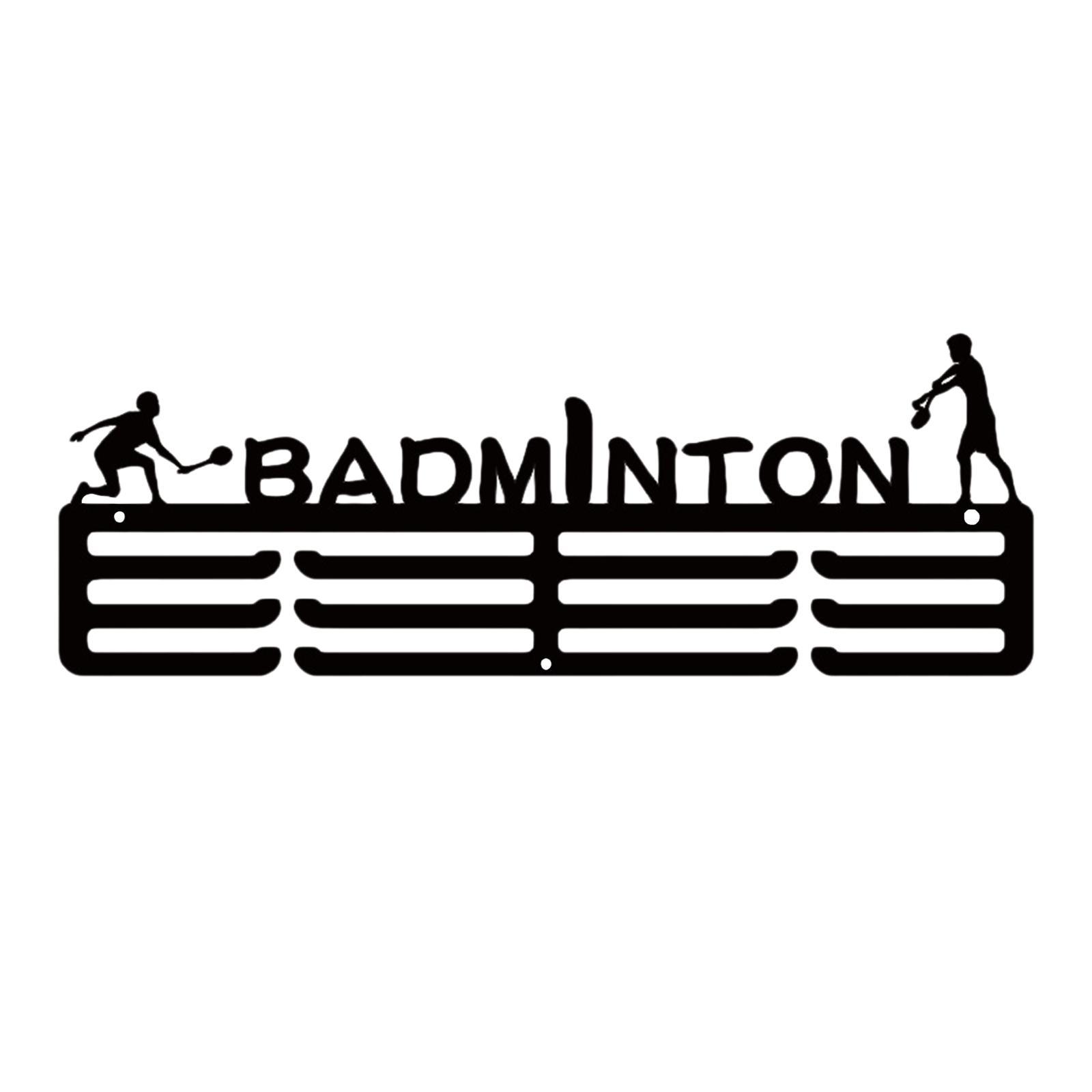 Magideal - Perchero Para Colgar Medallas Deportivas Marco Para Colgar Medallas Soporte Para Exhibir Medallas Soporte Para Colgar Medallas , Bádminton
