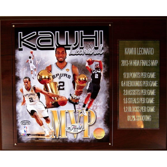 Placa C&I Collectables NBA San Antonio Spurs Kawhi Leonard