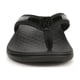 thumbnail image 4 of Sandalias Vionic Tide II Orthaheel de piel para mujer, color negro, talla 9, 4 of 9
