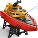 thumbnail image 1 of Bote RC SYMA Firefighter a escala 1:28 de 15 km/h y 40 minutos de duración, 1 of 9