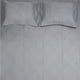 thumbnail image 3 of Quilt Liso Velvet Paris Gris Perla Superking, 3 of 5
