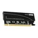 thumbnail image 4 of Adaptador NVMe M.2 NGFF SSD A PCIE 3.0 X16 Tarjeta De Expansión Y Disipador De Calor Negro, 4 of 5