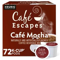 Cápsulas De Café Café Escapes Café Mocha Keurig K-Cup, 72 Unidades