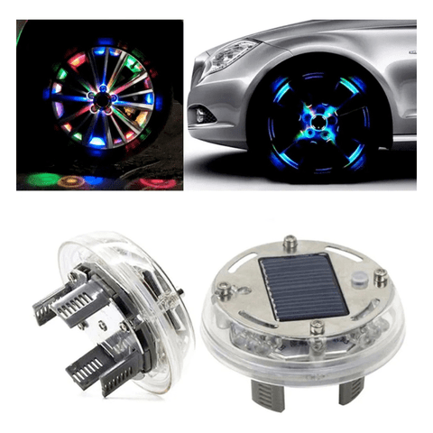 Genérico - Luces Para Llantas De Automóvil Led Solares