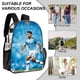 thumbnail image 5 of RodriMochila transparente temática, resistente y duradera, bolsa see-through para trabajo, deporte, universidad y viaje, 31 × 43 cm, 5 of 6