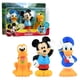 thumbnail image 1 of Set de juguetes de baño Disney Junior Mickey Mouse con Donald y Pluto, 1 of 7
