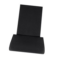 Ioensy - Extensor De Soporte Para Piernas, Cómodo Y Agradable Para Trenes, Almohada Extensora De Piernas Para Automóvil, Color Negro