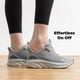thumbnail image 2 of Zapatillas Deportivas Slip-On para Mujer ALLSWIFIT Gris Talle 8, 2 of 8