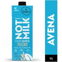 Bebida Vegetal Notmilk Super Simple Avena 4 Ingredientes 1 L Notco