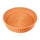 thumbnail image 1 of Cesta de almacenamiento redonda tejida de mimbre Cesta de pan de ratán Cesta de servicio de comida de mesa Bandeja Cesta de fruta tejida hecha a mano Marrón 35x7.5cm, 1 of 5