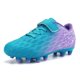 thumbnail image 1 of Botas de fútbol brooman para niños color menta y púrpura talla 3, 1 of 7