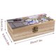 thumbnail image 2 of Pepper Ann Caja Organizadora de Madera Rústica - Caja Decorativa Multifuncional para Escritorio, Hogar, Oficina, Joyas y Manualidades, 2 of 6