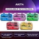 thumbnail image 2 of Kit de instalación para amplificador DS18 AKIT4.RD 4 AWG 1680 W, 2 of 6