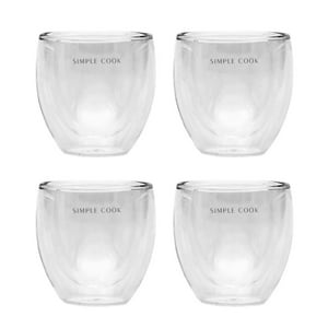Set 4 Tazas Simple Cook Espresso