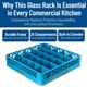 thumbnail image 3 of Bandeja para vasos Carlisle FoodService 25 compartimentos azul, 3 of 8