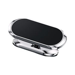 Magideal - Soporte Para Teléfono De Coche, Para Salpicadero, Ajustable, Rotación De 360 Degree, Aleación De Zinc Plata