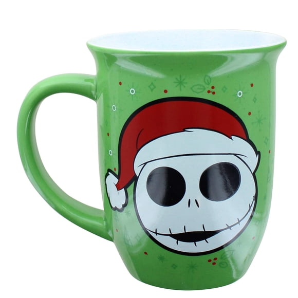 Taza Silver Buffalo Nightmare Before Christmas Santa Jack, 480 ml