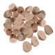 thumbnail image 1 of Rebanadas De Madera Adornos Bloques De Madera Para Decoraciones Triángulo De 0.79x0.59 Pulgadas, 1 of 5