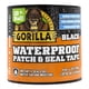 thumbnail image 1 of Cinta adhesiva impermeable Gorilla para parches y sellos, 4 cm x 3 m, color negro, paquete 1, 1 of 9