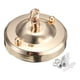 thumbnail image 2 of Techo Rose Hook Plate Chandelier Part Heavy Duty Para Sala De Estar Dormitorio Oro, 2 of 3