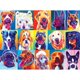 thumbnail image 1 of Rompecabezas RoseArt Puzzle Collector Happy Dawgs 1000 piezas, 1 of 7