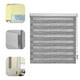 thumbnail image 1 of Cortina Roller Jaspeada Duo Zebra Dia Noche 120x240cm Gris, 1 of 3