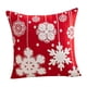 thumbnail image 2 of Funda De Almohada Navide?a Con Mechones, Decoración Navide?a Para Dormitorio, Sala De Estar, Copo De Nieve De Invierno, 2 of 5